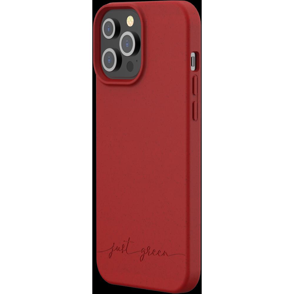 Thumbnail - Just Green Bio Case (Apple iPhone 13 Pro Max), Smartphone Hülle, Rot