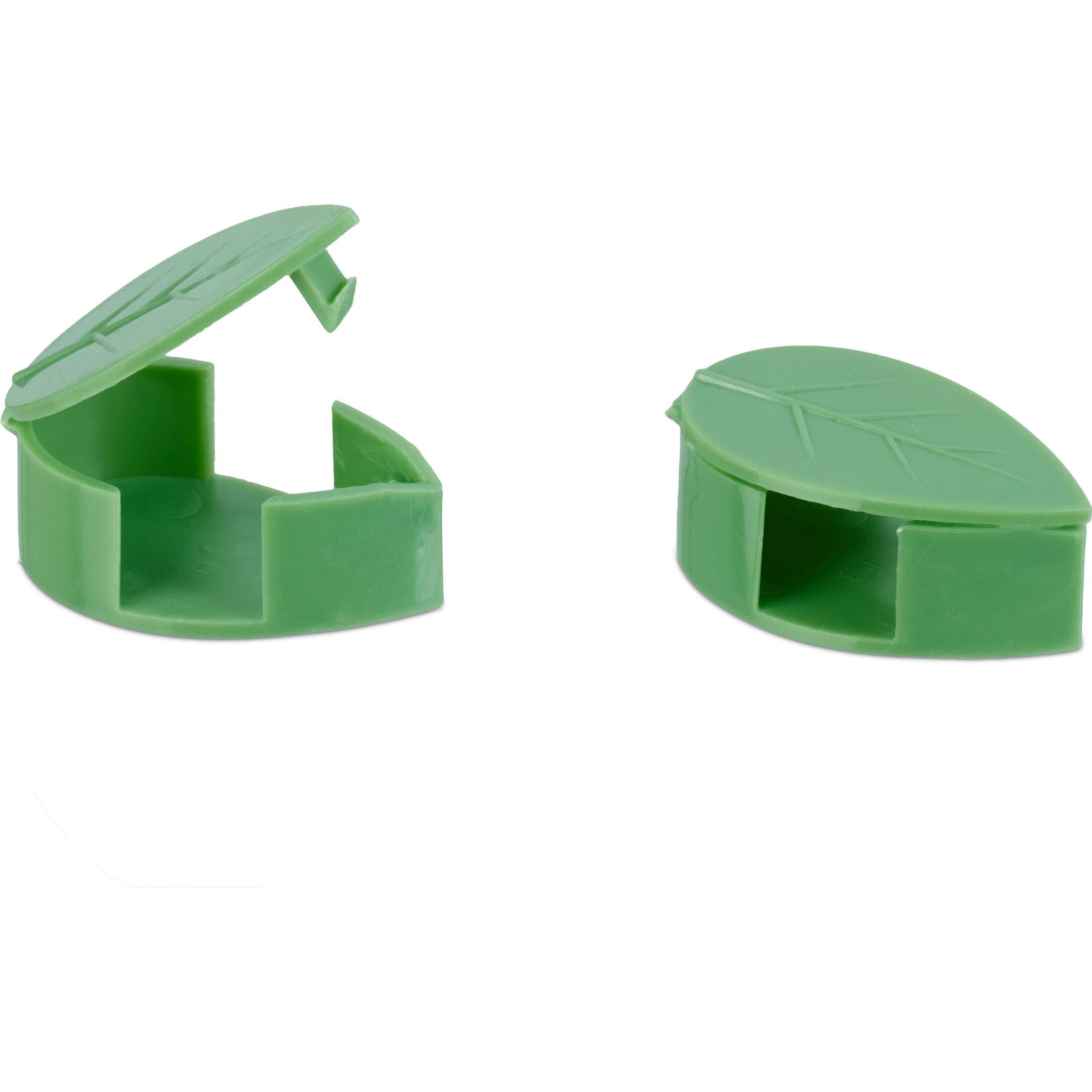 Relaxdays, Pflanzen Zubehör, 140x Pflanzenclips (1 cm, 2 cm)