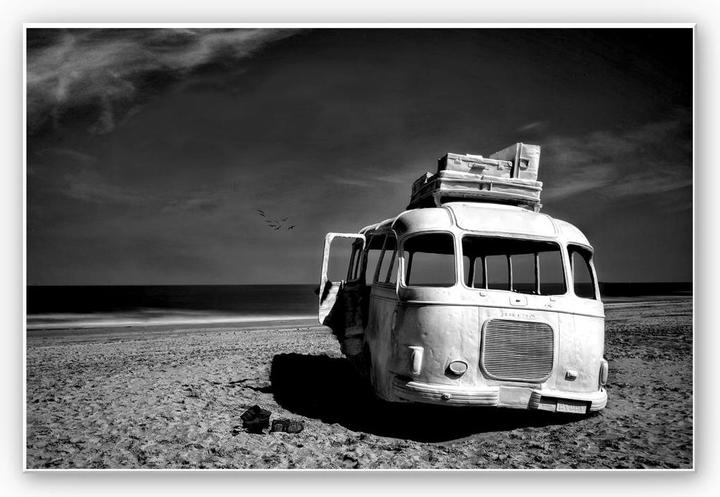 Image du produit Trenddeko Depaepe - Bus échoué (60 x 40 cm)