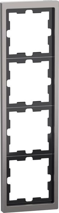 Produktbild Merten D-Life Metall Rahmen, 4fach, MEG4040-6550