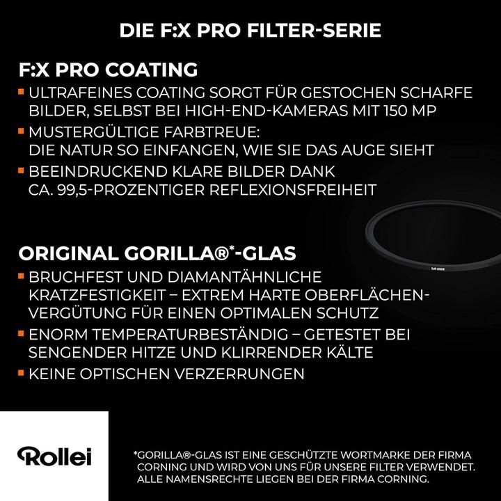 Produktbild Rollei F:X Pro Magn. MK II S. GND8 82 (82 mm)