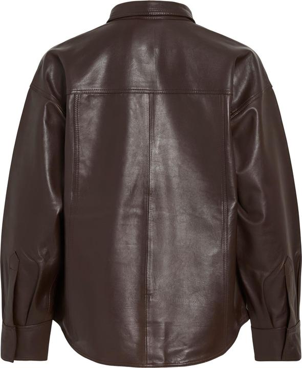 Immagine prodotto Rouge Edit Langarm Lederbluse (36)