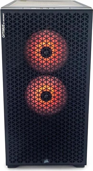 Actual product image Optimus Computer E-Sport GA520T-CR2 Ryzen 5 5600X/16GB/1TB/RX 7600 OC 8GB/W11 (1000 GB, 16 GB, AMD Ryzen 5 5600X)