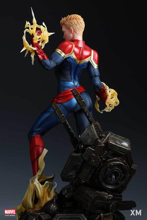 Actual product image XM Studios Marvel Comics "Captain Marvel" 1/4 Statue