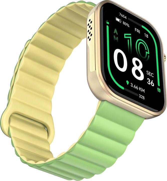 Actual product image Noise Pro 6 Smartwatch Magnetic Lime