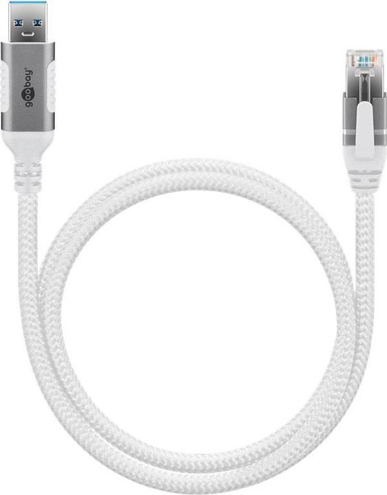 Produktbild Goobay Ethernet-Kabel USB-A 3.0 auf RJ45, 3 m (USB 3.0, RJ45 (1x))