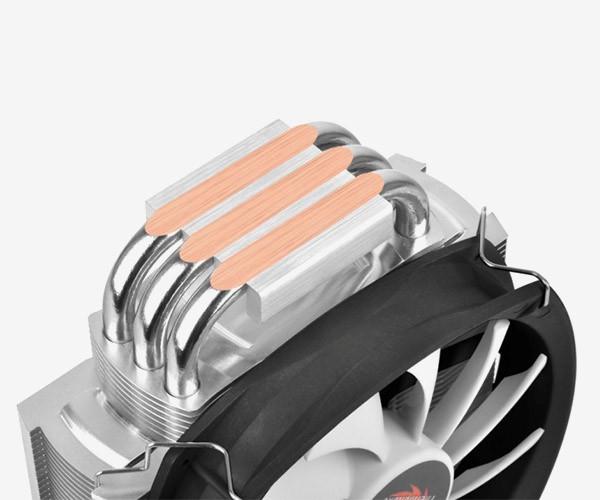 Immagine prodotto Thermaltake Frio Silent 14 CPU Cooler Supporta tutte le attuali piattaforme Intel e AMD fino a 165W 140m... (160 mm)