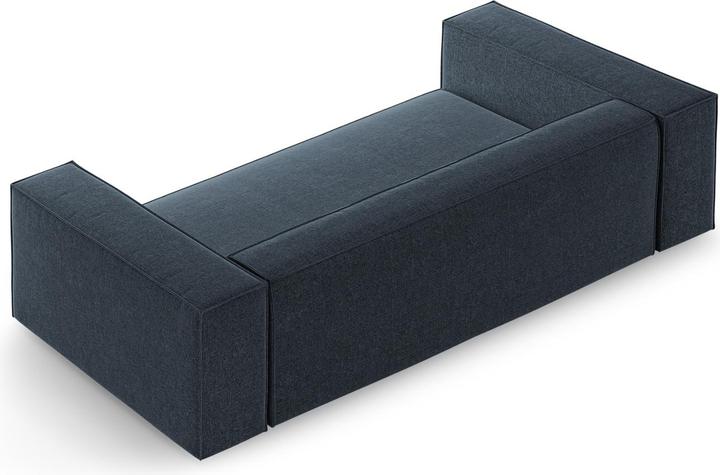 Actual product image Cosmopolitan Design Sofa, "Arendal", 2 Seats, Royal Blue, 180x102x70 Made in Europe (2 person sofa)