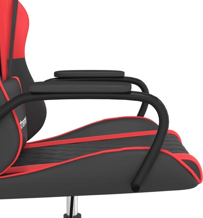 Image du produit vidaXL Gaming-Stuhl mit Massagefunktion Schwarz und Rot