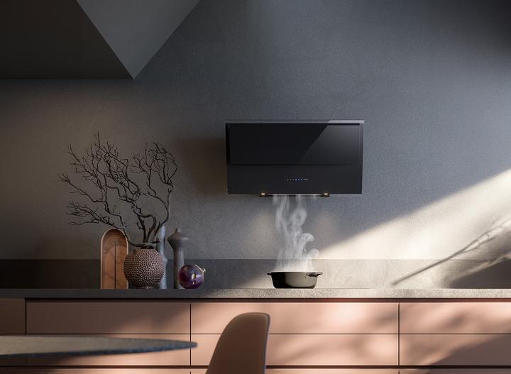 Actual product image Falmec Dunstabzugshaube VERSO 85 N Schwarz