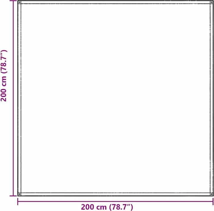 Actual product image vidaXL Tent accessories