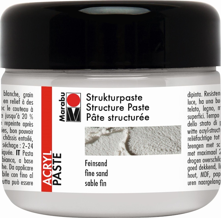Produktbild Marabu Strukturpaste (Transparent White, 225 ml)