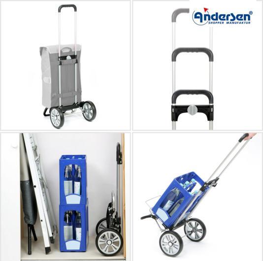 Produktbild Andersen Alu Star Shopper Sofia Einkaufstrolley 58 cm