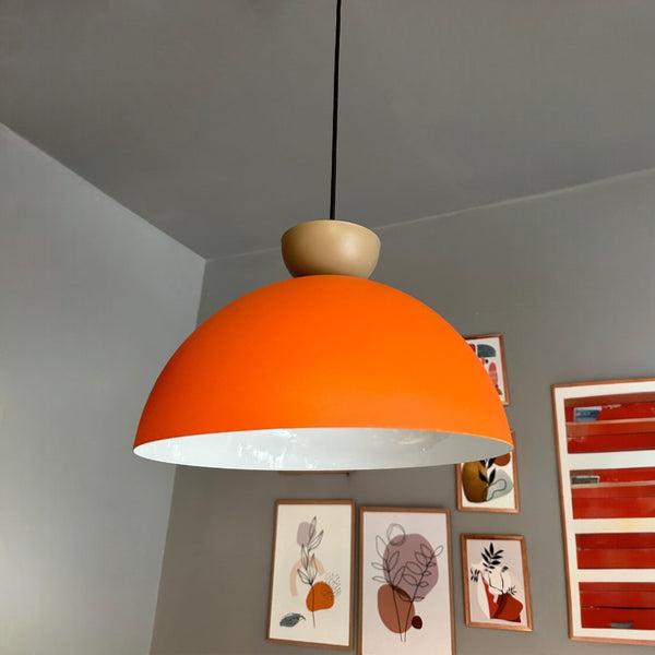 Produktbild Bamyum Lipeo-BeigeHut Pendelleuchte Orange (E27)