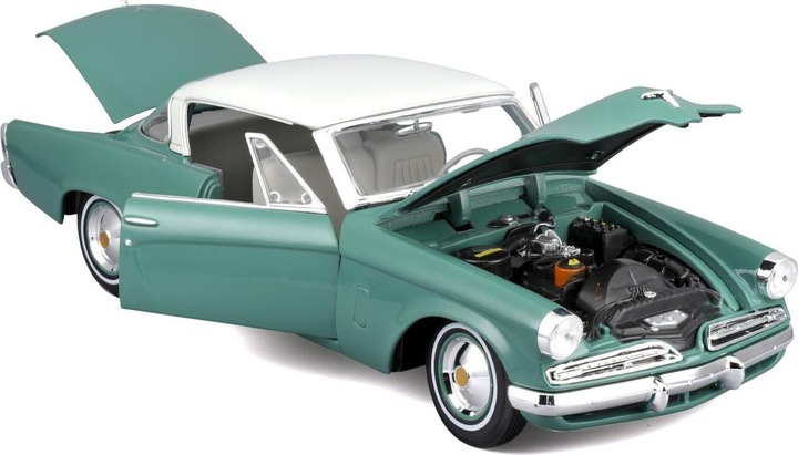 Produktbild Maisto Studebaker Starline 1953 1/18 grün