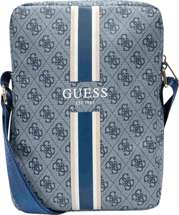 Guess Torba GUTB10P4RPSB Borsa per tablet 10" niebieski/blu 4G Stripes (Universale)