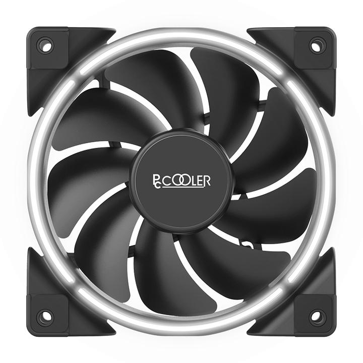 Pccooler CORONA with white lighting (120 mm, 1 x)