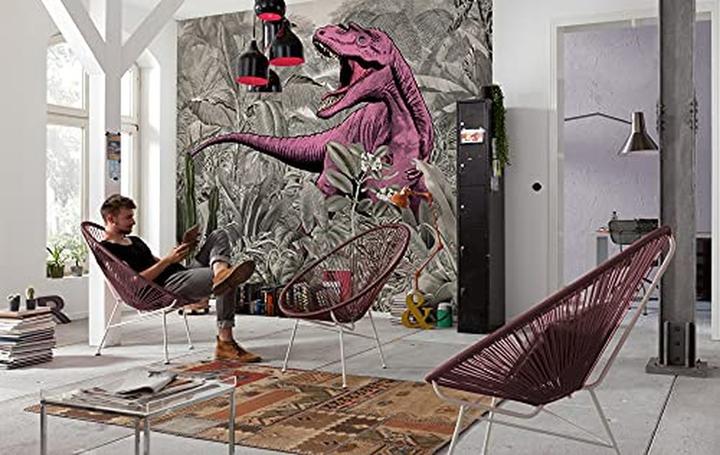 Productafbeelding Komar Vliesbehang Into Adventure Pinky 7-panel 350 x 280 cm (350 x 280 cm)