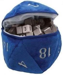 Produktbild Ultra Pro Neu UP - D20 Plush Dice Bag - Blue