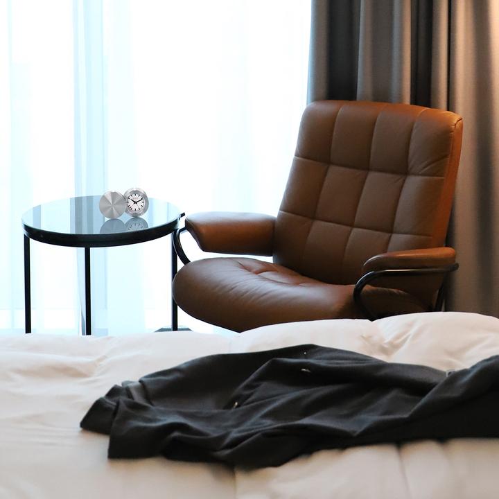 Actual product image Mondaine MSM.64411 Classic Travel Alarm Clocks