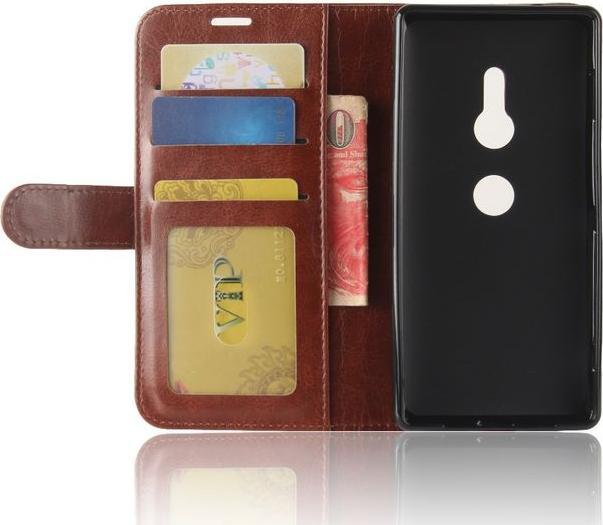 Actual product image MU Classic Crazy Horse Leather Case (Sony Xperia XZ2)