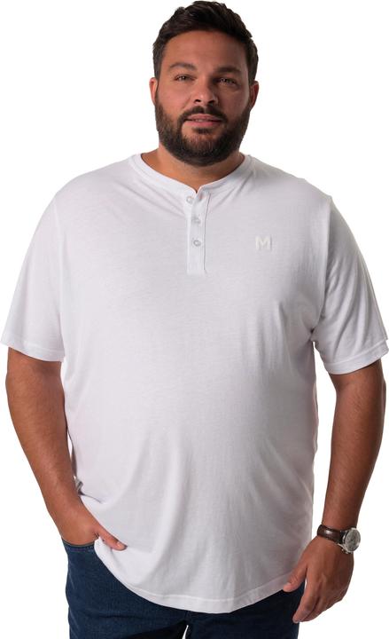 Produktbild Men+ Henley, 2er-Pack, Basic, Halbarm, Rundhals (XXL)