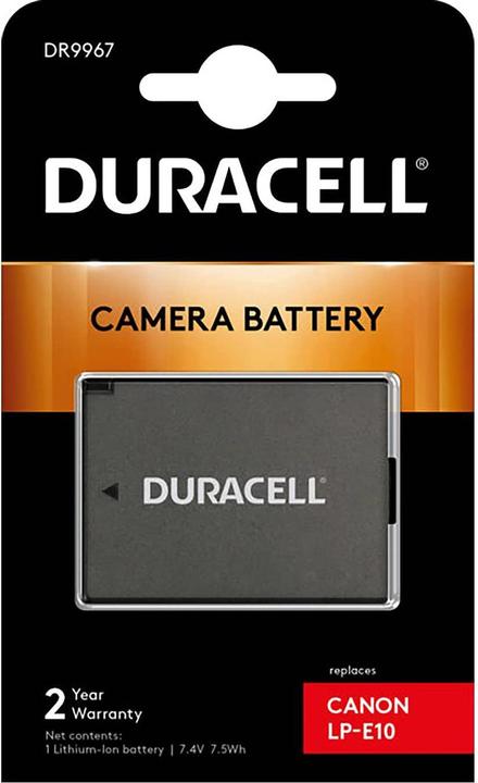 Produktbild Duracell Lithium-Ionen-Akku LP-E10,1020 mAh (Akku)