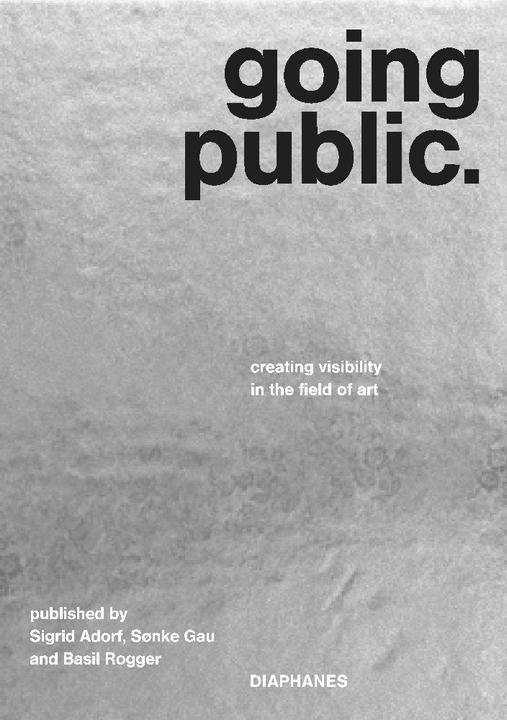 Produktbild going public. (Englisch, Basil Rogger, Sigrid Adorf, Sönke Gau, 2026)
