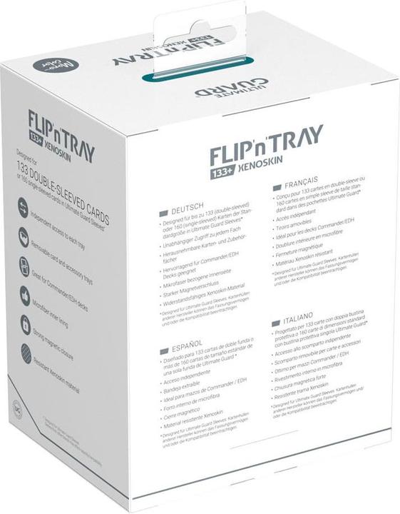 Actual product image Ultimate Guard Flip'n'Tray 133+ XenoSkin Pétrole