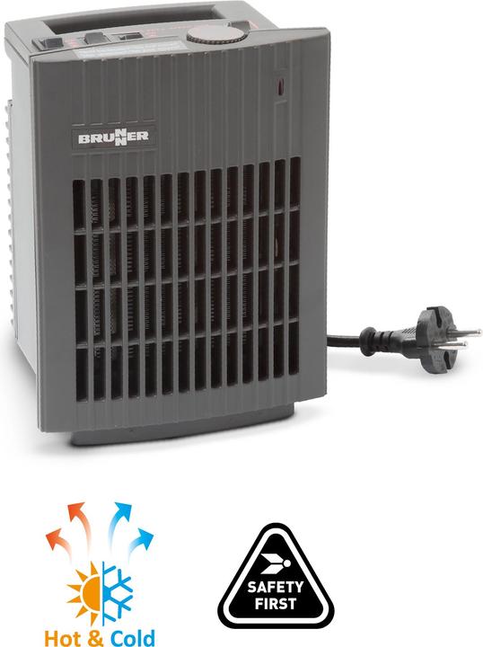 Actual product image Brunner Solan fan heater (1500 W)
