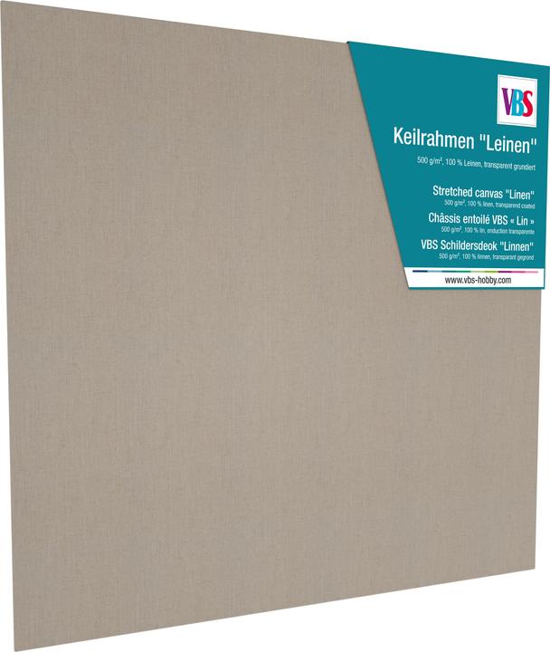 Produktbild VBS Keilrahmen "Leinengewebe" (30 x 30 cm)