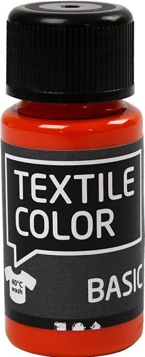 Produktbild Creativ Company Textilfarbe Halbdeckende Textilfarbe – Orange, 50 ml (50 ml)