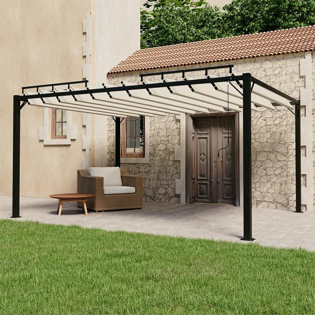 VidaXL, Pavillon, Charmine (300 cm, 400 cm)