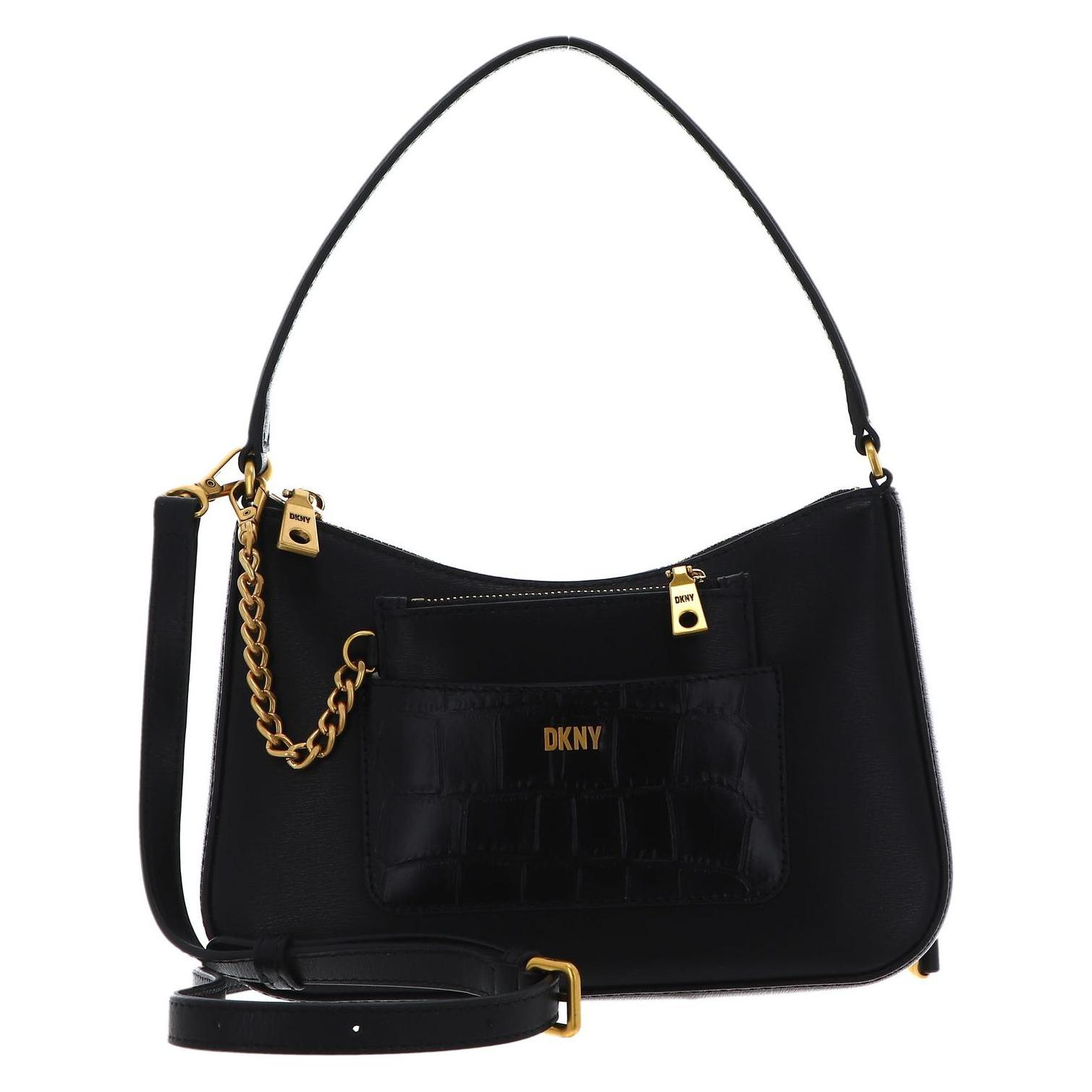 Dkny, Damen, Handtasche, Simona Demi Crossbody Bag, Schwarz