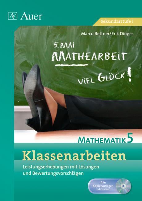 Produktbild Klassenarbeiten Mathematik 5 (Deutsch, Gehstein, Martin, 2011)