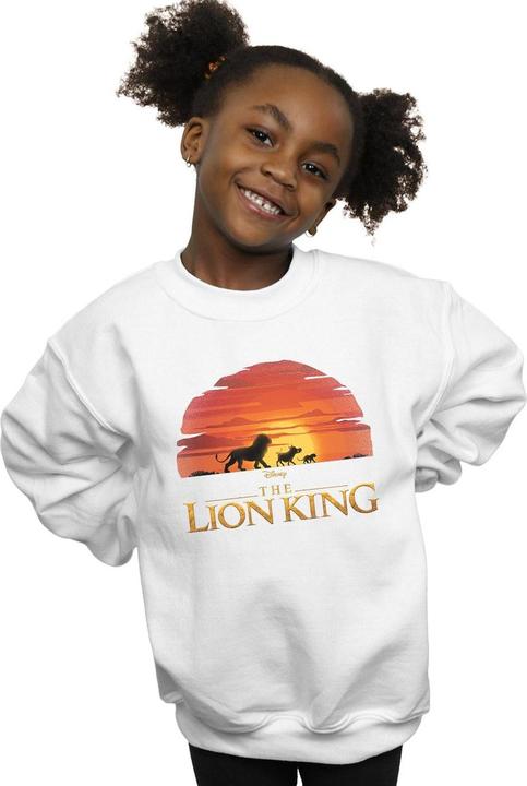 Image du produit Disney - Sweat THE LION KING MOVIE SUNSET LOGO - Fille (128)