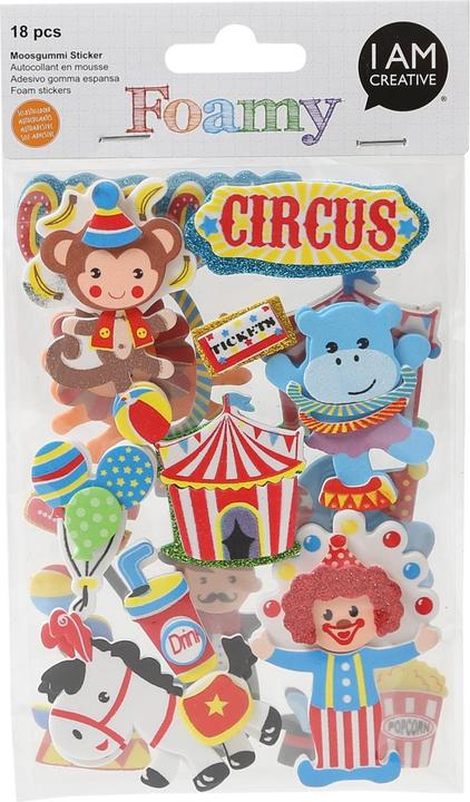 Produktbild I Am Creative Moosgummi Formen 3D