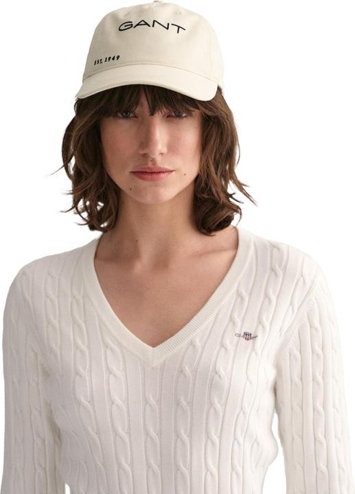 Produktbild GANT Stretch Cotton Cable V-Neck (L)
