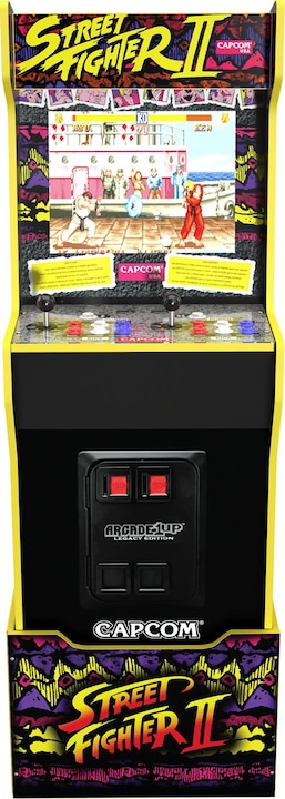 Actual product image Arcade1Up Capcom Streetfighter II Legacy Edition