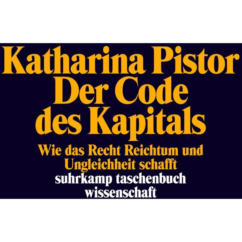 Thumbnail - Der Code des Kapitals, Fachbücher von Frank Lachmann, Katharina Pistor