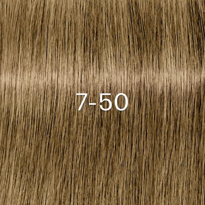 Actual product image Schwarzkopf Igora Zero AMM - 7-50 Medium Blonde Gold Natural (7-50 Mid blonde Gold Natural)