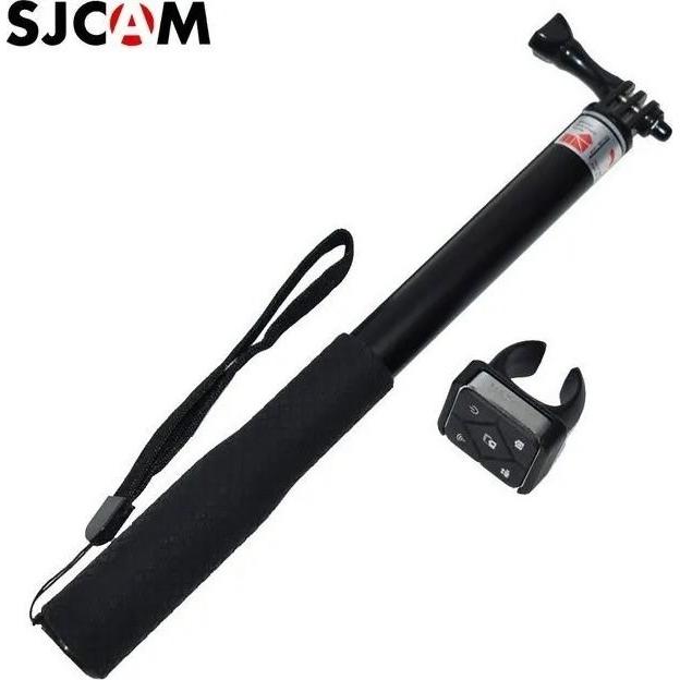 Thumbnail - Sjcam Monopod selfie stick z pilotem, Action Cam Zubehör, Schwarz
