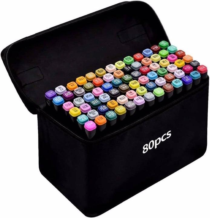 Image du produit Tongfu Shop Kit de marqueurs (Multicolore, 80 x)