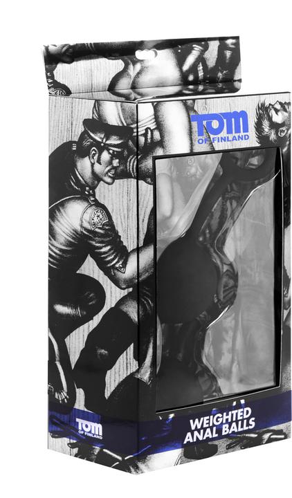 Actual product image Tom of Finland Schwere Analkugeln