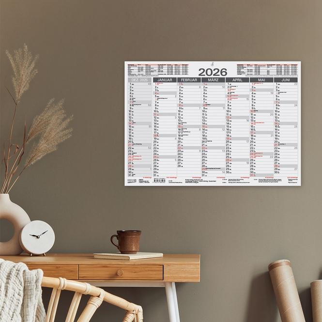 Produktbild TafelkalenderA3'Stabil'2026 (A3)