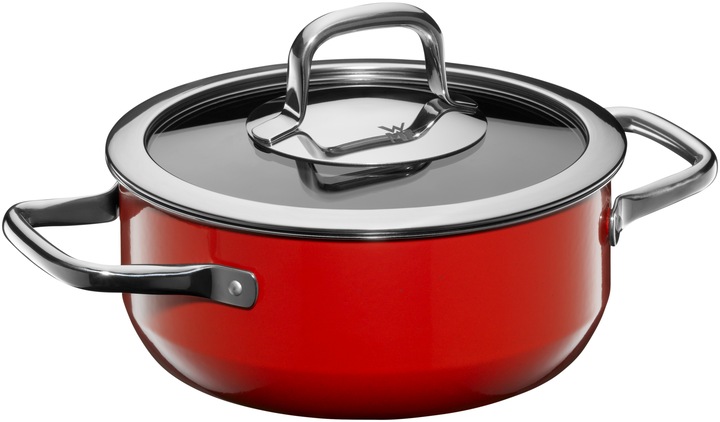 Image du produit WMF Pot à rôtir rouge (18 cm, Poêle à frire, Acier inoxydable)