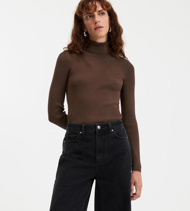 Produktbild La Redoute Collections Rollkragenpullover aus Feinstrick (L)