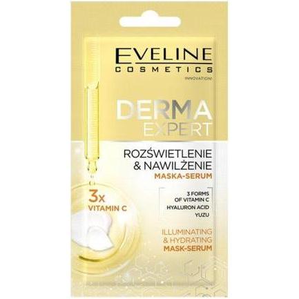 Eveline, Gesichtsserum, Derma Expert Mask Whitening and Moisturizing Serum (8 ml)