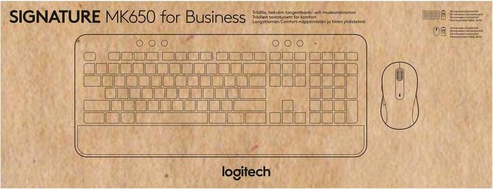 Actual product image Logitech MK650 Signature for Business (US, Wireless)