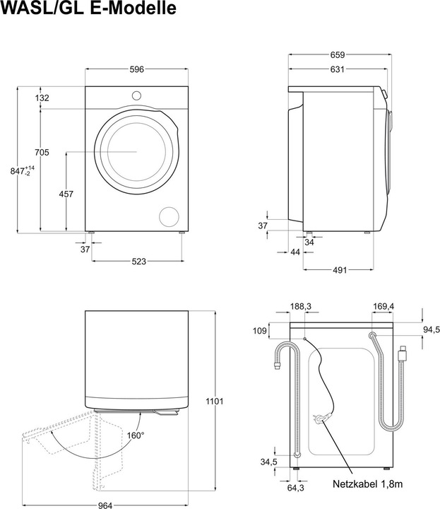 Actual product image Electrolux WASL2IE500 (10 kg, Left)